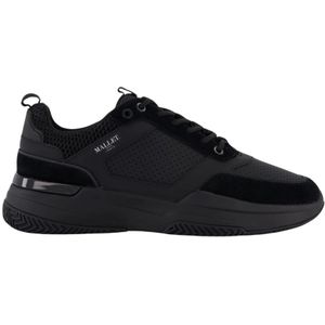 Mallet London, Schoenen, Heren, Zwart, 45 EU, Radnor Triple Black Sneaker