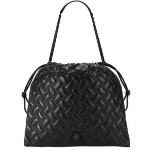 Kurt Geiger, Tassen, Dames, Zwart, ONE Size, Leer, Stijlvolle Schoenen