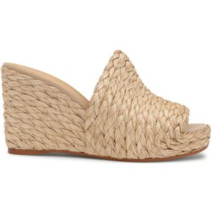 Castañer, Schoenen, Dames, Bruin, 35 EU, Sleehak Sandaal MET 10 CM HAK