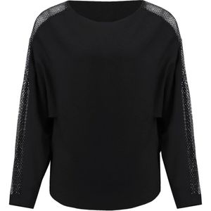 Joseph Ribkoff, Tops, Heren, Zwart, M, Top met lange mouwen