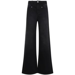 Isabel Marant, Jeans, Dames, Zwart, S, Denim, Lemony Broek