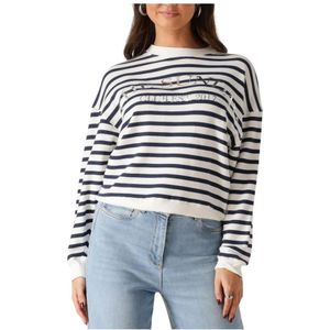 Nukus, Truien, Dames, Wit, S, Katoen, Noa Pullover