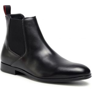 Hugo Boss, Schoenen, Dames, Zwart, 39 1/2 EU, Leer, Chelsea Boots