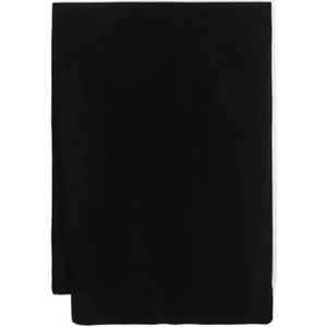 Polo Ralph Lauren, Accessoires, Dames, Zwart, ONE Size, Wol, Zwarte Winter Sjaal Wrap Casual