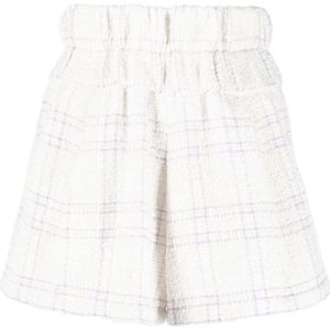Iro, Korte broeken, Dames, Beige, M, Katoen, Casual Beige Shorts