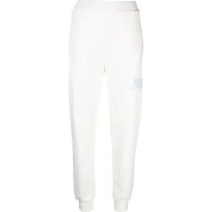 Opening Ceremony, Broeken, Dames, Beige, L, Katoen, Casual Beige Katoen Sweat Pant
