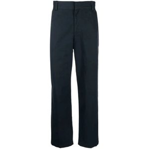Vince, Broeken, Heren, Zwart, W30, Katoen, Casual Zwarte Formele Broek