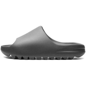 Yeezy, Schoenen, Heren, Zwart, 39 EU, Donkere Onyx Slide Sandalen