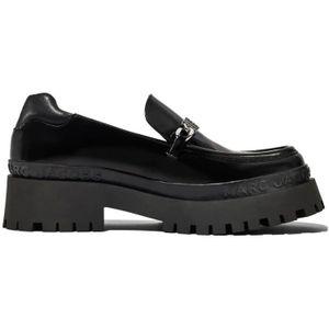 Marc Jacobs, Schoenen, Dames, Zwart, 40 EU, Leer, Loafers