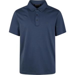 Michael Kors, Tops, Heren, Blauw, S, Chambray Polo Shirt