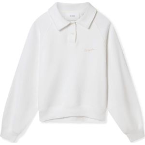 Axel Arigato, Sweatshirts & Hoodies, Dames, Wit, S, Katoen, Sky Polo Sweater
