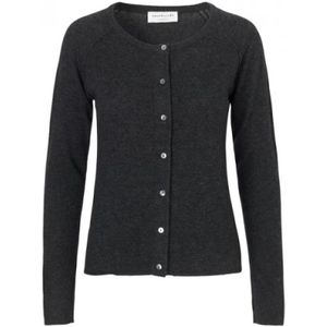 Rosemunde, Truien, Dames, Grijs, S, Wol, Cardigan