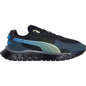 Puma, Sport, Heren, Veelkleurig, 41 EU, Wild Rider LS Textiel Sneakers