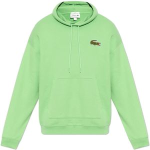 Lacoste, Sweatshirts & Hoodies, Heren, Groen, M, Katoen, Hoodie