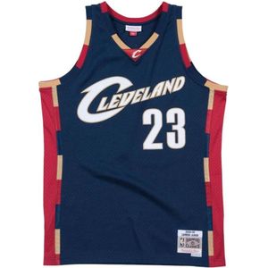 Mitchell & Ness, Sport, Heren, Blauw, L, Le Bron James Cavaliers Swingman Jersey