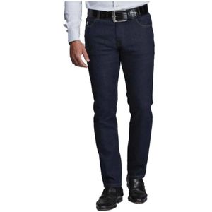 Hansen & Jacob, Jeans, Heren, Blauw, W34 L32, Katoen, Moderne Slim-fit Jeans