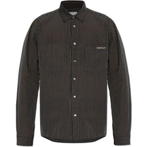 Isabel Marant, Overhemden, Heren, Blauw, XL, Katoen, Jasolo Shirt