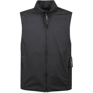 C.p. Company, Jassen, Heren, Zwart, XL, Metropolis Serie Front Zip Vest