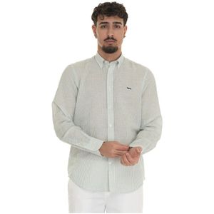 Harmont & Blaine, Overhemden, Heren, Groen, 4Xl, Klassiek overhemd