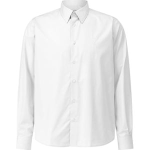 Ami Paris, Overhemden, Heren, Wit, 2Xl, Katoen, Shirt met Logo-Stick