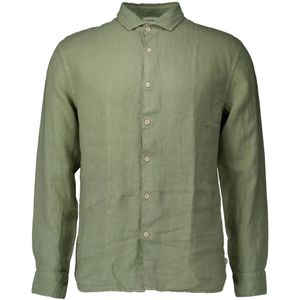 The GoodPeople, Overhemden, Heren, Groen, XL, Soho Groen Overhemd Lange Mouw