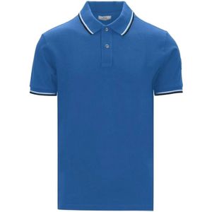 Woolrich, Tops, Heren, Blauw, XL, Katoen, Monterey Polo