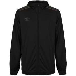 Umbro, Sweatshirts & Hoodies, Heren, Zwart, S, Polyester, Teamwear Jas