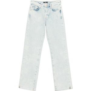 7 For All Mankind, Jeans, Dames, Blauw, W26, Denim, Pepper Denim Broek