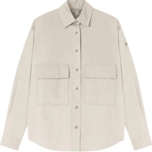 add, Jassen, Dames, Grijs, 2Xs, Katoen, Overhemd JAS EN Binnenvest