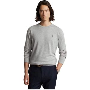 Polo Ralph Lauren, Truien, Heren, Grijs, M, Stijlvolle Vesta voor een trendy look
