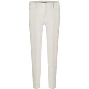 Cambio, Broeken, Dames, Beige, 3Xl, Katoen, Renira Chino`s