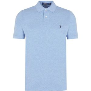 Polo Ralph Lauren, Tops, Heren, Blauw, S, Katoen, Turquoise T-shirts en Polos met Logo