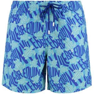 Vilebrequin, Badkleding, Heren, Veelkleurig, M, Zwemshorts met mesh-voering en zakken