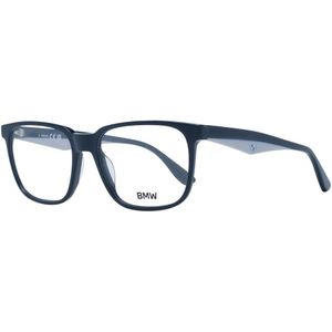 Bmw, Accessoires, Heren, Blauw, ONE Size, Blauwe Mannen Optische Monturen Rechthoekige Stijl