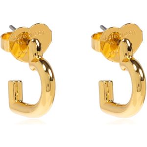 Kate Spade, Accessoires, Dames, Geel, ONE Size, Messing oorbellen