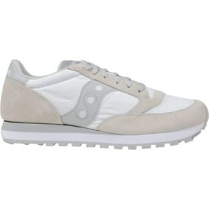 Saucony, Schoenen, Heren, Grijs, 41 EU, Leer, Jazz Original Schoenen