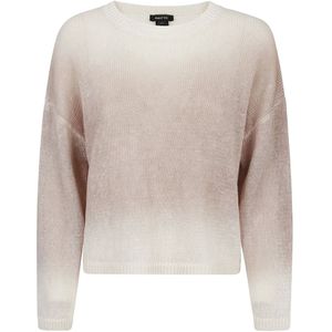 Avant Toi, Truien, Dames, Beige, XS, Linnen, Beige Linnen Trui Gemaakt in Italië