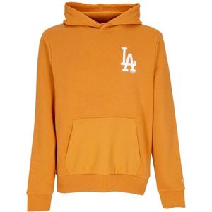 New Era, Sweatshirts & Hoodies, Heren, Oranje, S, Katoen, Los Angeles Dodgers Hoodie Essential Oranje