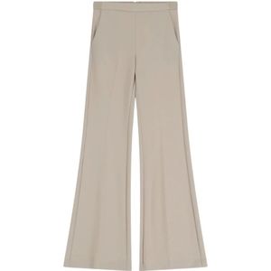 Imperial, Broeken, Dames, Beige, L, Polyester, Wijde broek