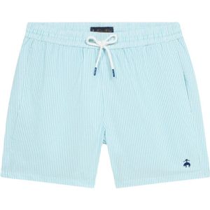 Brooks Brothers, Badkleding, Heren, Blauw, M, Katoen, Turquoise Zwem Zwembroek