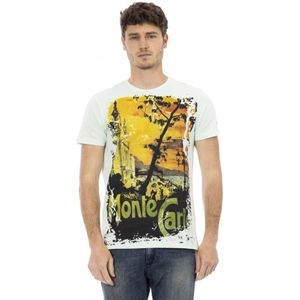 Trussardi, Tops, Heren, Veelkleurig, 2Xl, Korte Mouw Ronde Hals T-shirt