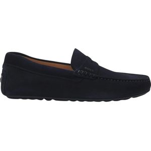 Hugo Boss, Schoenen, Heren, Blauw, 42 EU, Stijlvolle Schoenencollectie