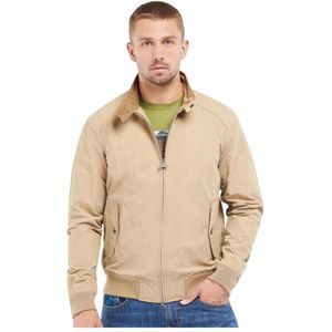 Barbour, Jassen, Heren, Bruin, XL, Katoen, Rectifier Harrington Jas