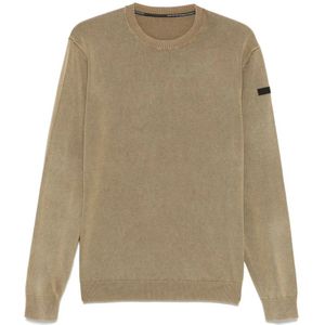 Rrd, Truien, Heren, Groen, L, Katoen, Grijze Trui Ultiem Comfort Stijl