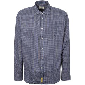 B.D Baggies, Overhemden, Heren, Blauw, XL, Katoen, Katoenen overhemdencollectie