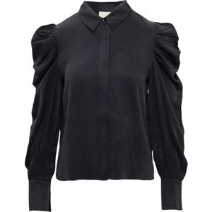 Wakakuu Icons, Blouses & Shirts, Dames, Zwart, S, Elegante Lyon Blouse voor Vrouwen