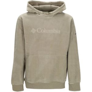 Columbia, Sweatshirts & Hoodies, Heren, Groen, XL, Polyester, Steen Groene Mountain Hoodie Mannen