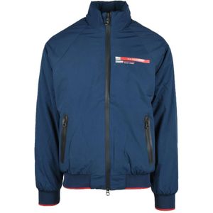 U.s. Polo Assn., Jassen, Heren, Blauw, L, Polyester, Capospalla