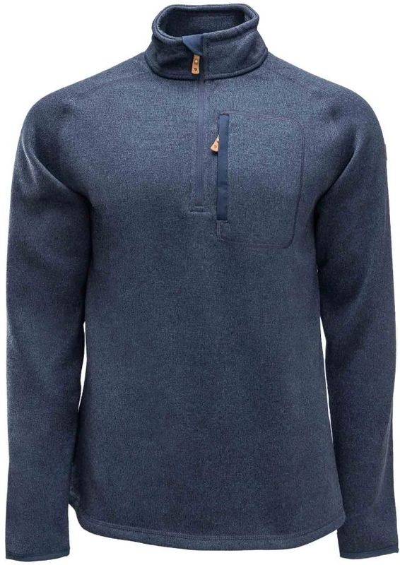Fjällräven, Sweatshirts & Hoodies, Heren, Blauw, L, Katoen, Heren Ovik Sweater