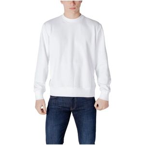 Colmar, Sweatshirts & Hoodies, Heren, Wit, 3Xl, Katoen, Hoodless Sweatshirt
